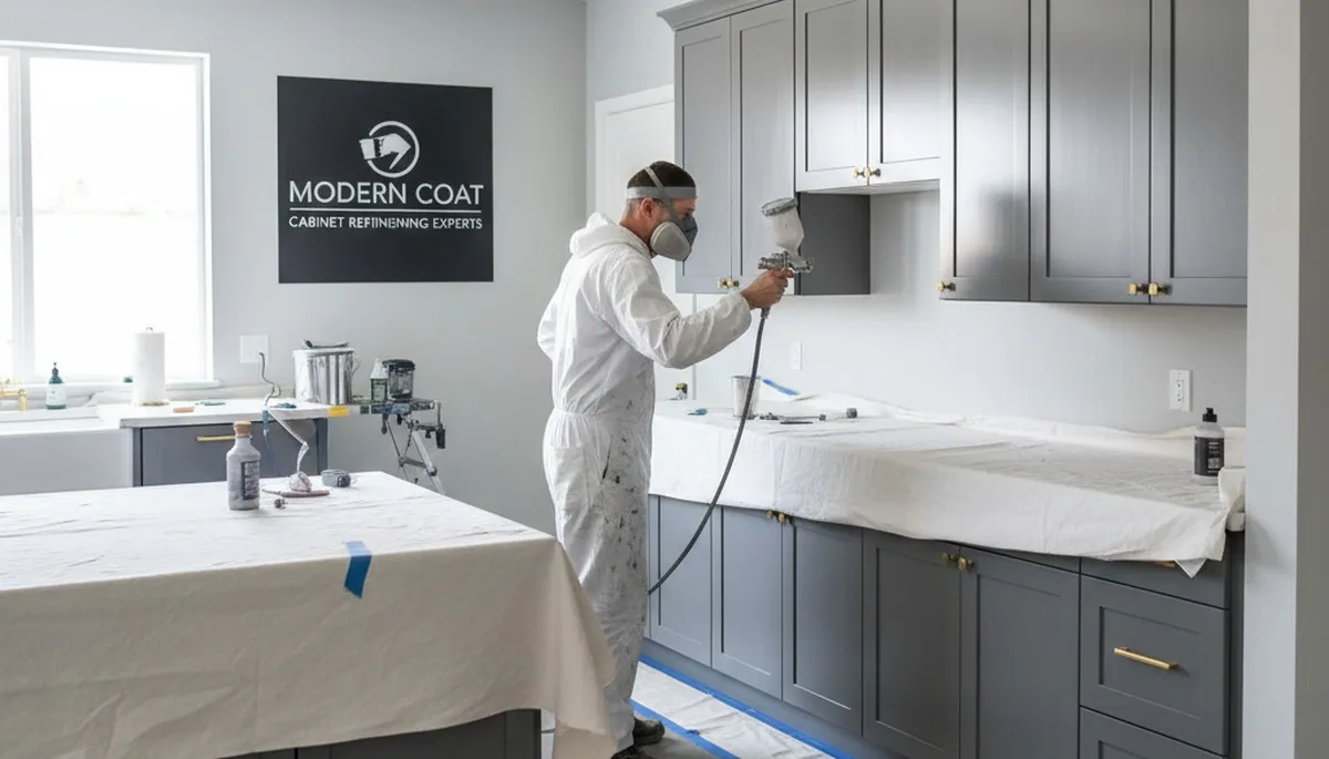 Professional cabinet painting in Sacramento, CA with durable kitchen finishes for lasting beauty