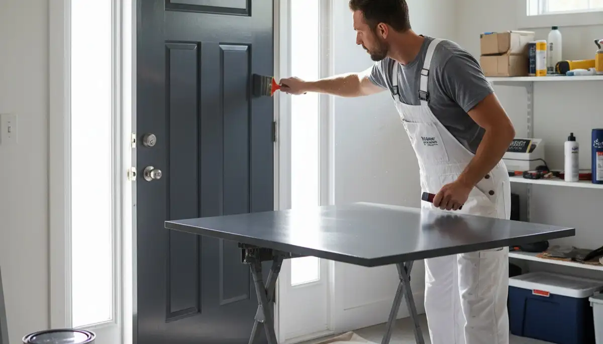Professional door painting and refinishing in Sacramento, CA by local house-painting experts