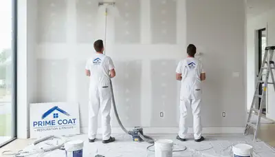 Professional drywall repair and wall restoration in Sacramento, CA home by expert painters