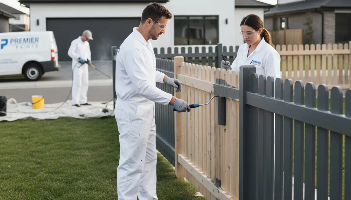 Professional fence painting in Sacramento, CA with durable coatings for wood and vinyl fences