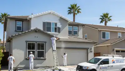 House painting services in Sacramento, CA for residential interior and exterior homes