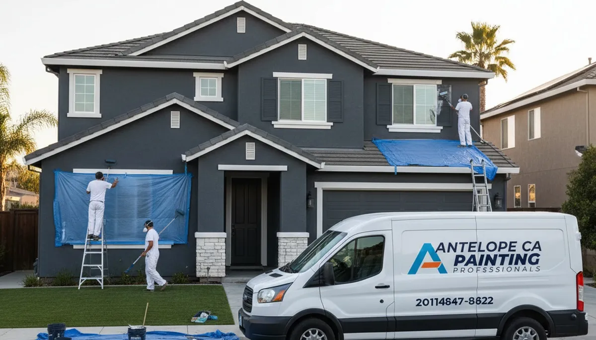 House painting service in Sacramento, CA for exterior and interior home painting projects