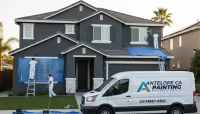 House painting service in Sacramento, CA for exterior and interior home painting projects