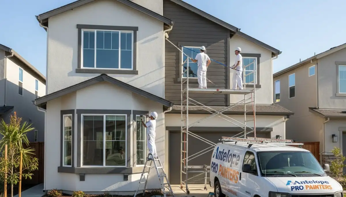 House painting service in Sacramento, CA for residential exterior and interior painting projects