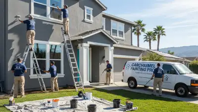 House painting service in Sacramento, CA for residential exterior and interior painting projects