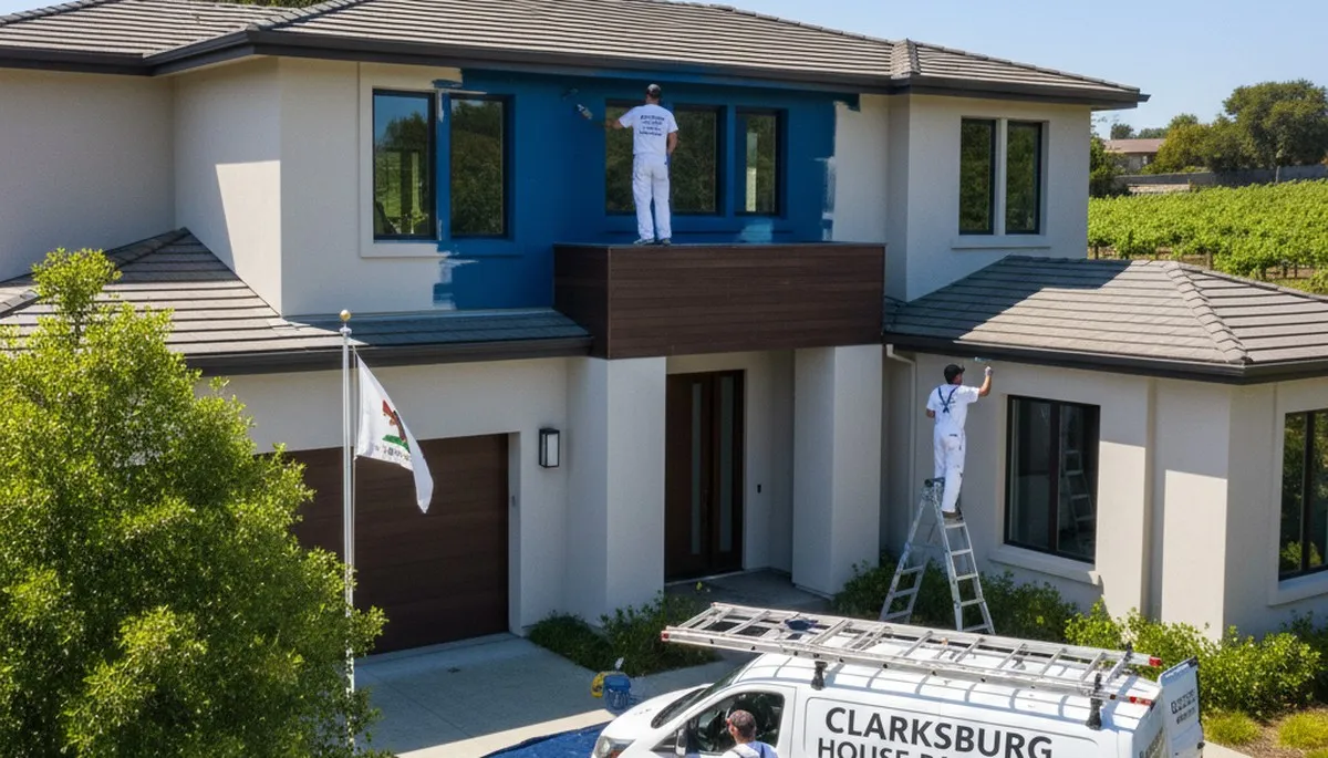 House painting service in Sacramento, CA for residential interior and exterior painting projects