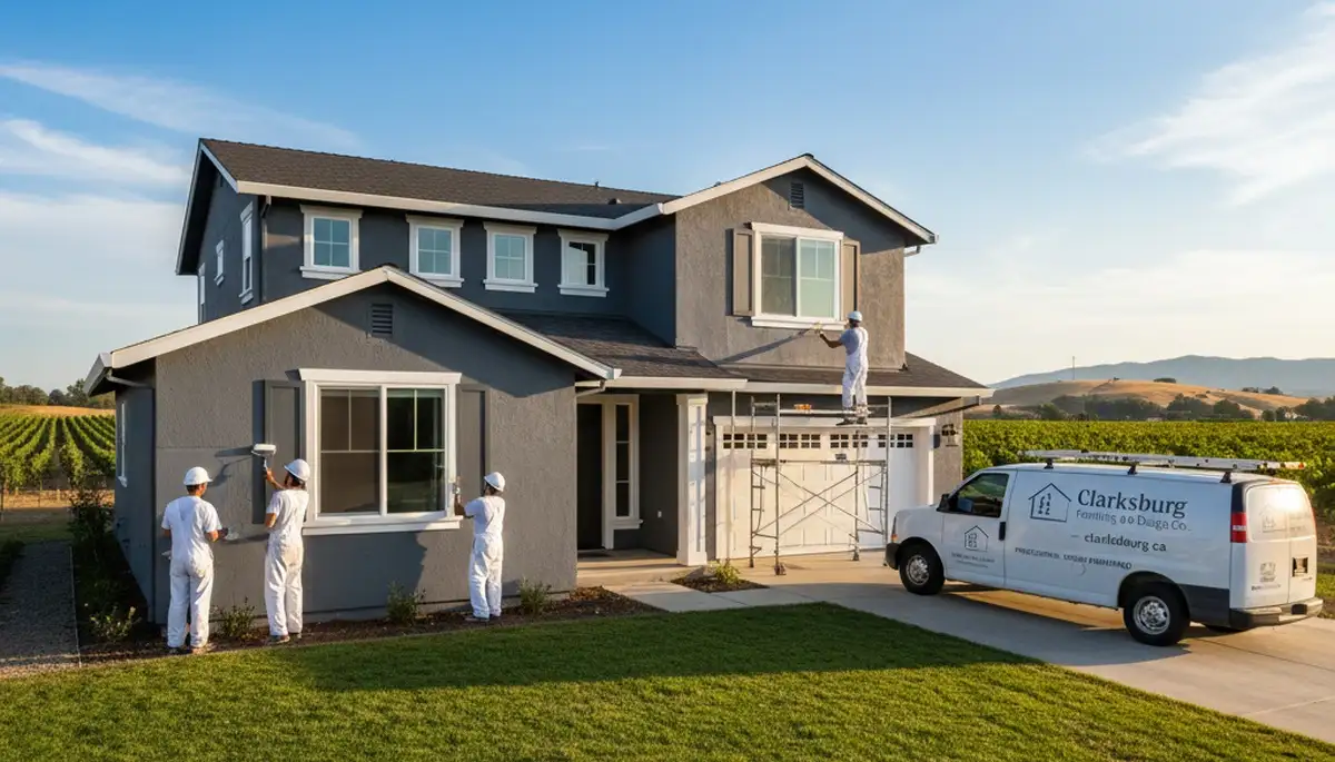 House painting service in Sacramento, CA for exterior home painting and professional residential results
