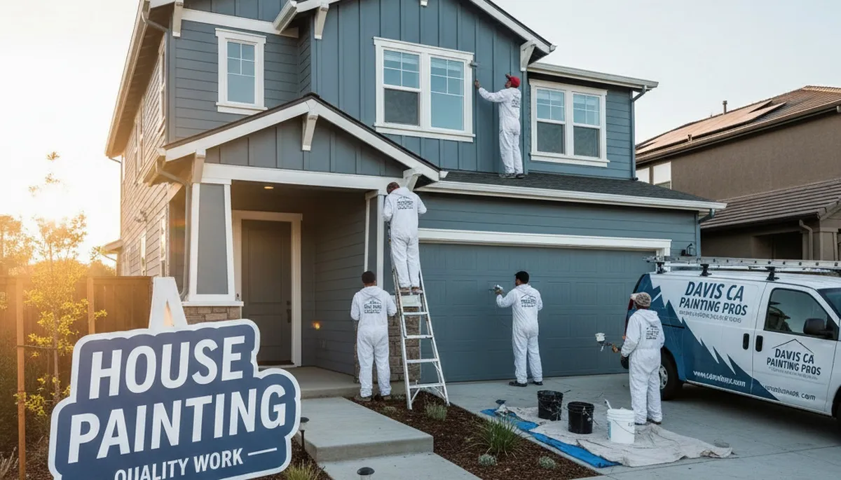 House painting services in Sacramento, CA for residential interior and exterior home painting projects