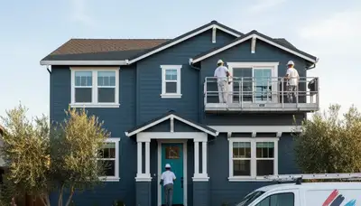 House painting service in Sacramento, CA for residential exterior and interior painting projects