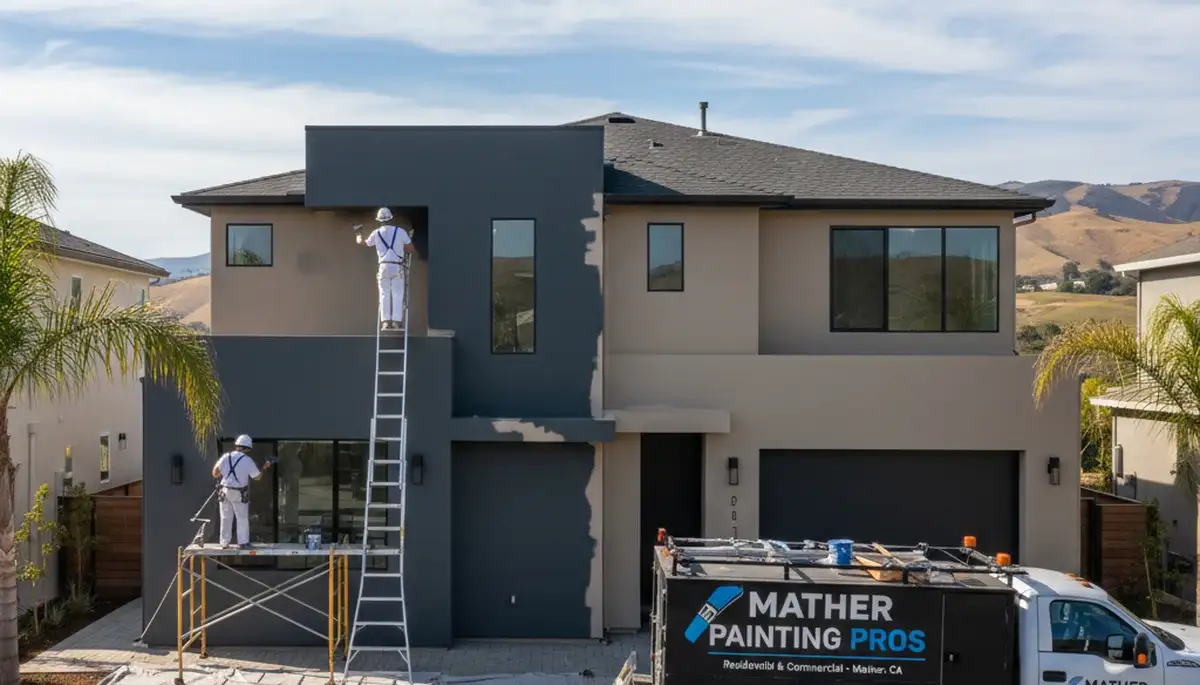 House painting service in Sacramento, CA for residential exterior and interior painting projects