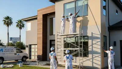 House painting service in Sacramento, CA for residential exterior and interior homes
