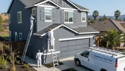 House painters in Sacramento, CA providing professional residential painting services