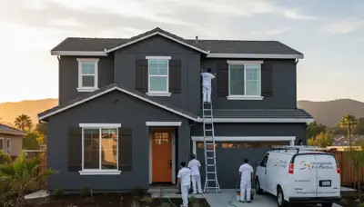 Professional house painting services in Sacramento, CA for residential exteriors and interiors