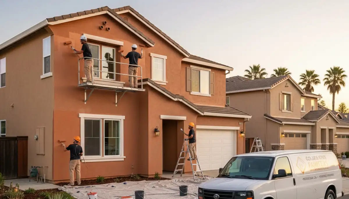 House painting service in Sacramento, CA for residential exterior and interior painting