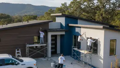 House painting service in Sacramento, CA for residential exterior and interior painting projects